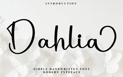Dahlia Font
