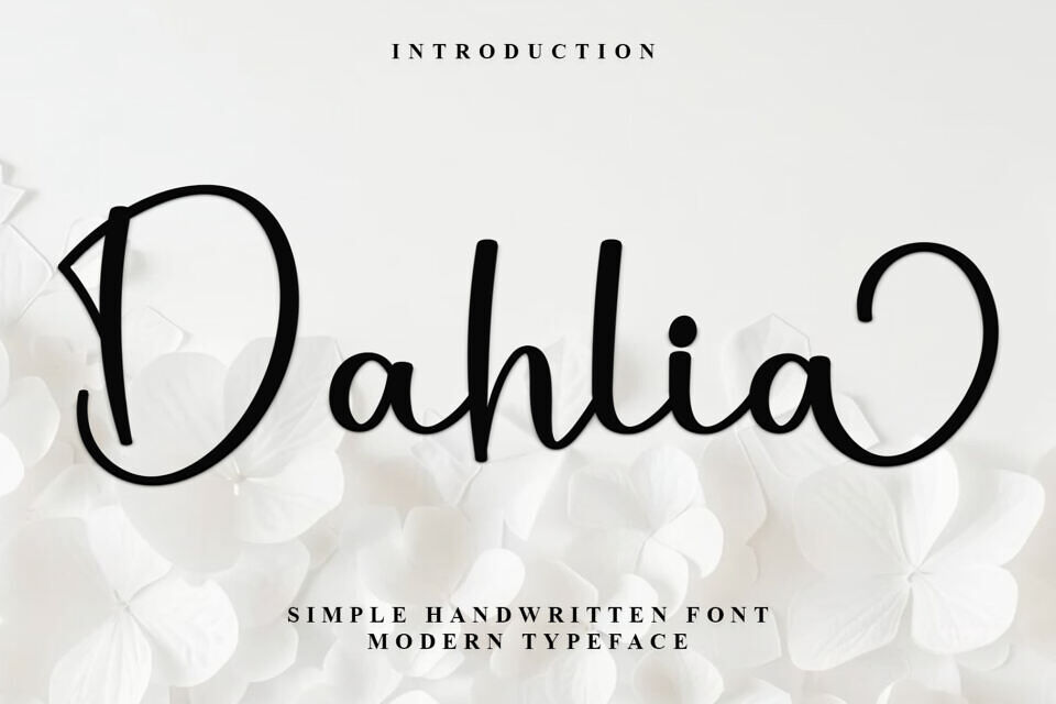 Dahlia Font