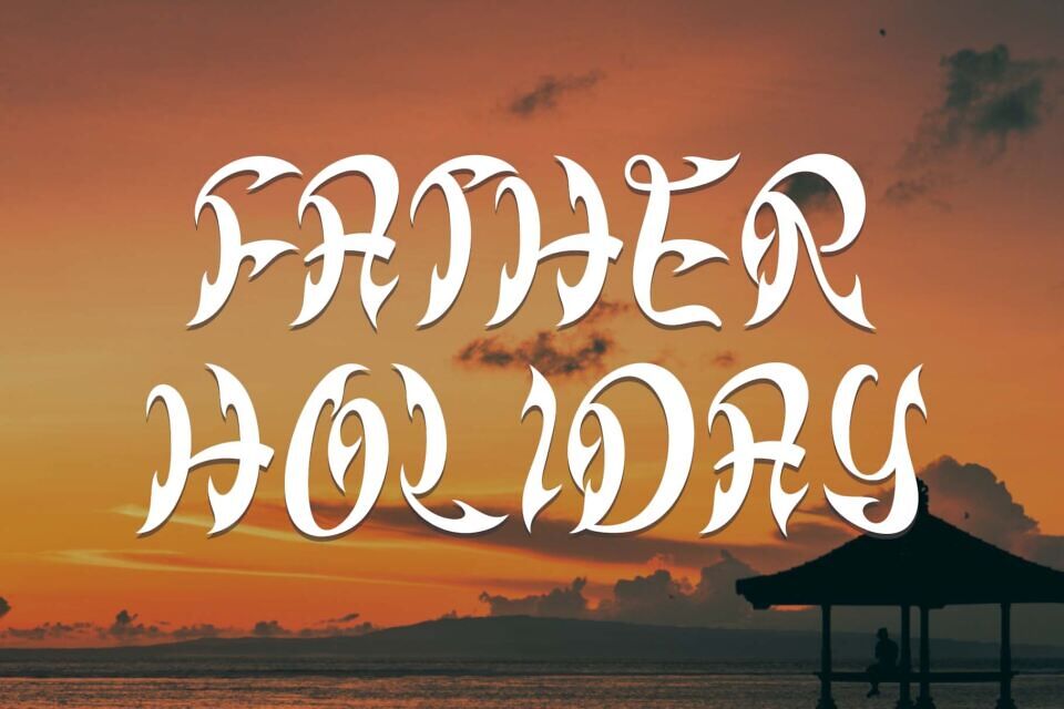 Dark Summer Font