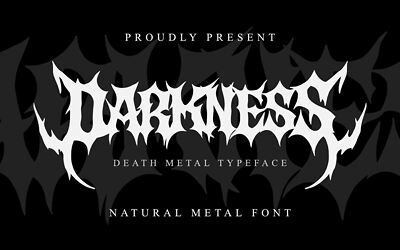 Darkness Font
