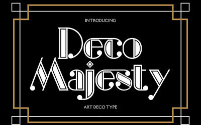 Deco Majesty Font