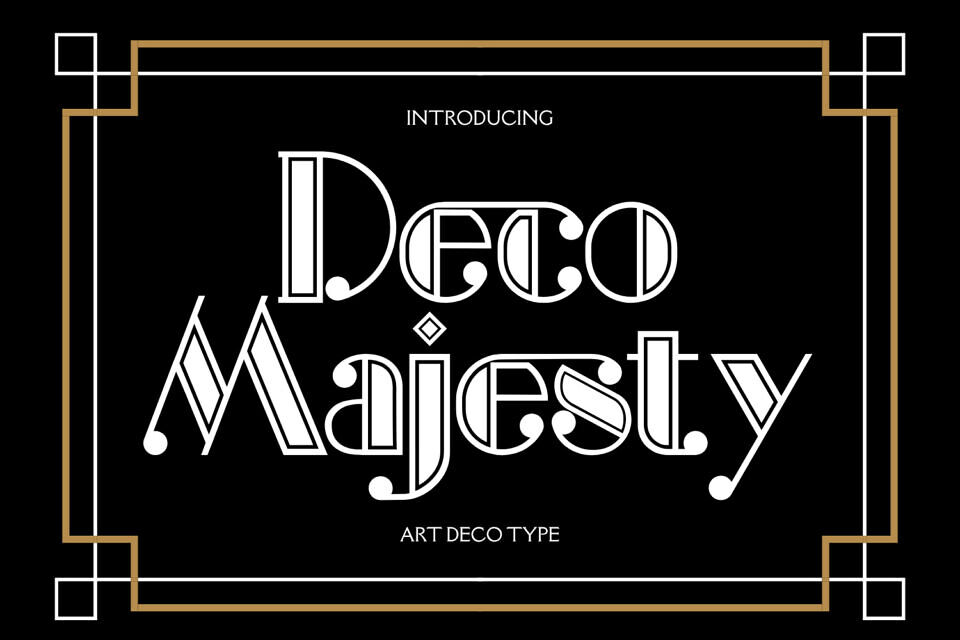 Deco Majesty Font