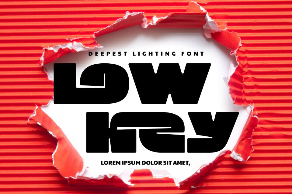 Deepest Lighting Font