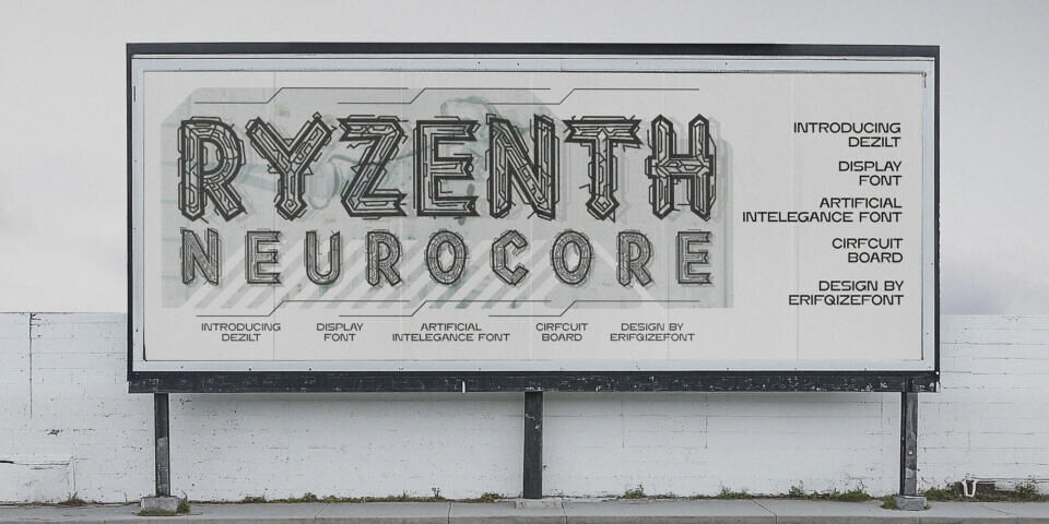 Dezilt Font