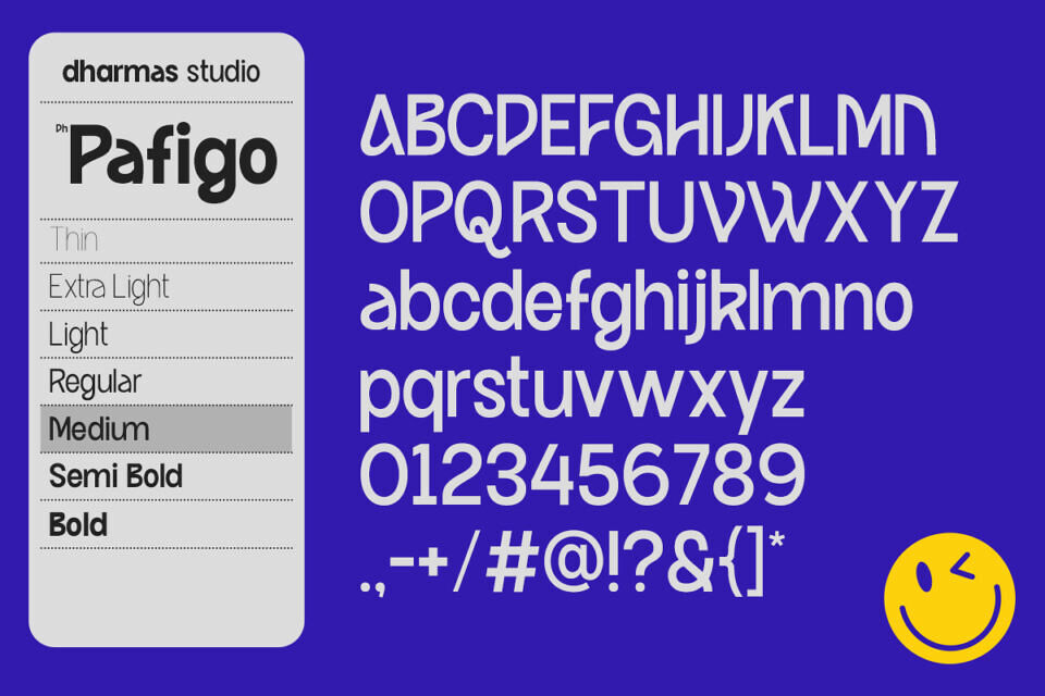 Dh Pafigo Font