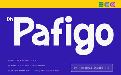 Dh Pafigo Font