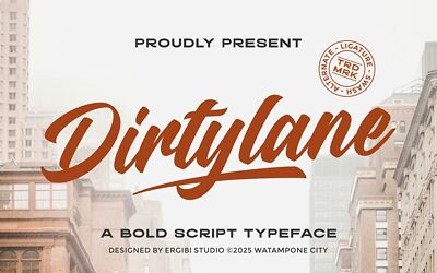 Dirtylane Font