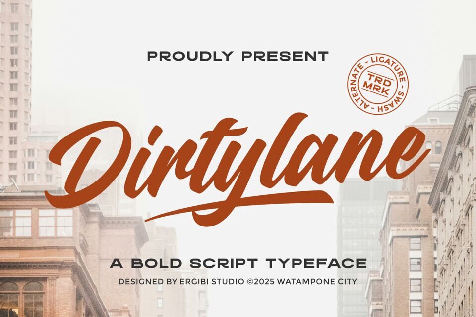 Dirtylane Font