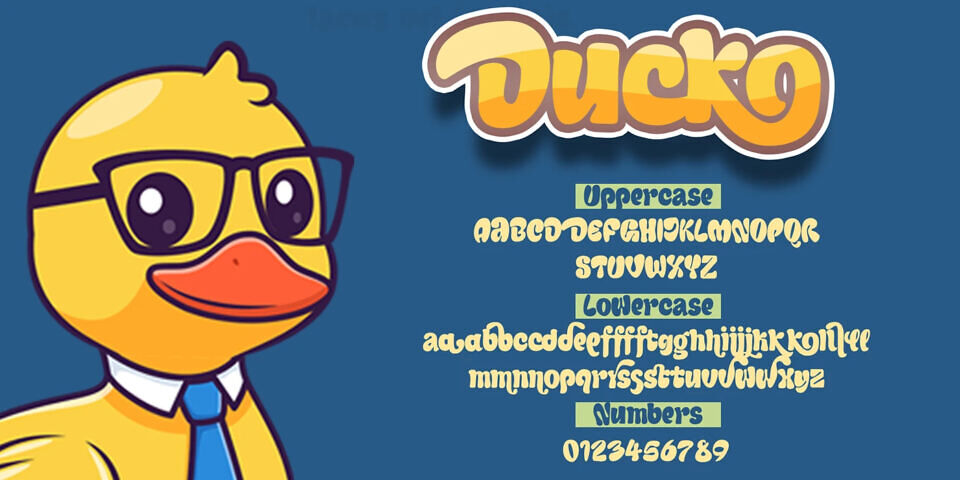 Ducko Font