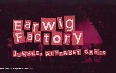 Earwig Factory Font