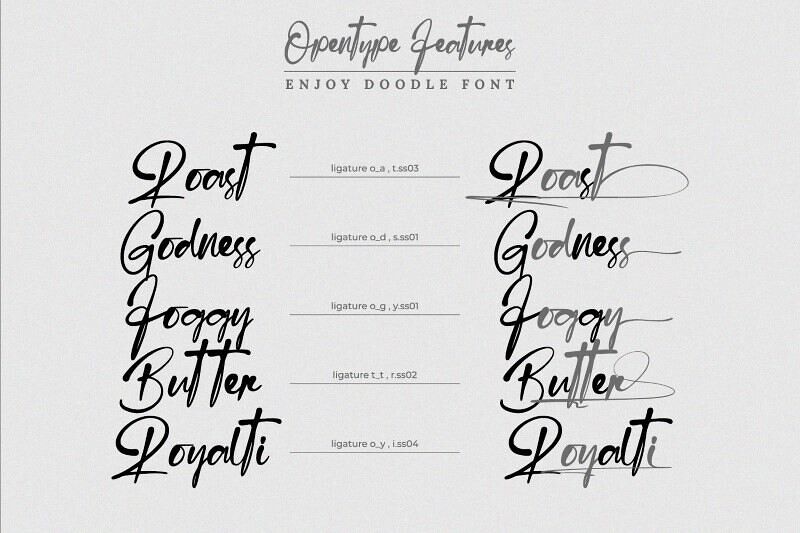 Enjoy Doodle Font