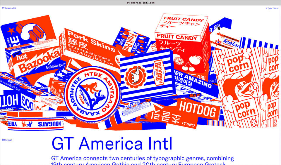 GT America Font