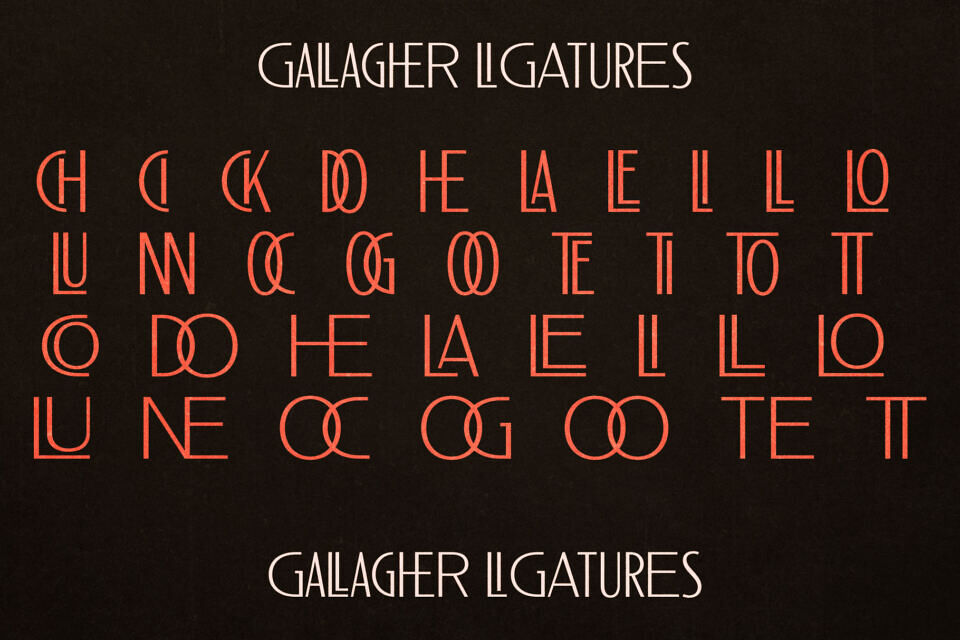 Gallagher Font