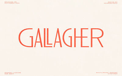 Gallagher Font