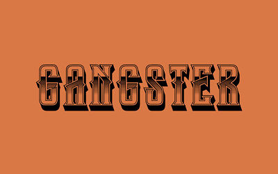 Gangster Font