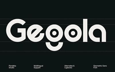 Gegola Font