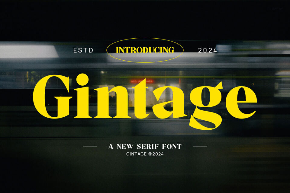 Gintage Font