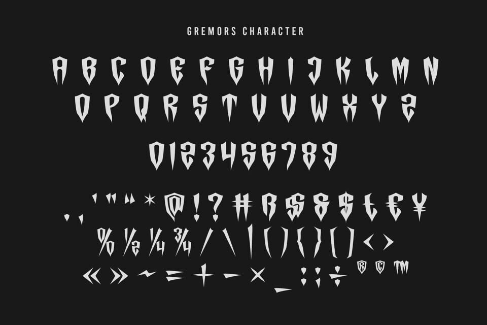 Gremors Font