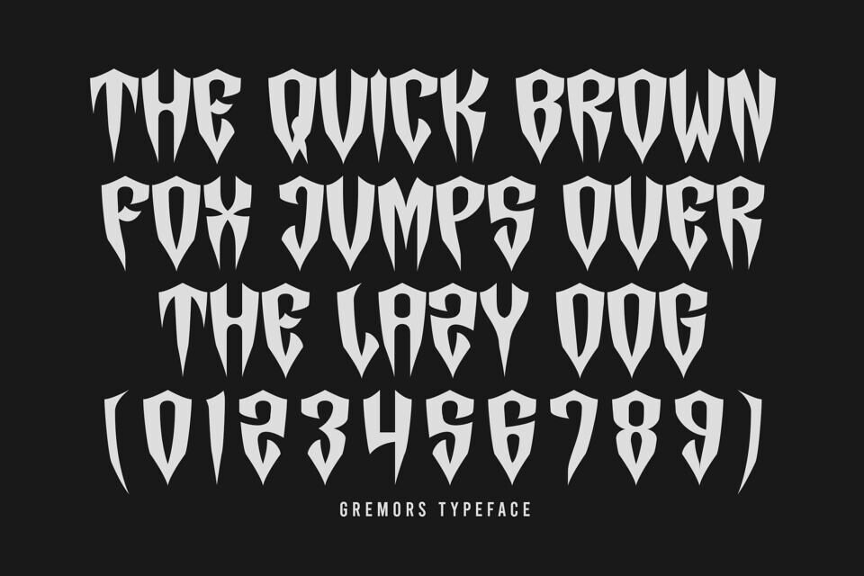 Gremors Font