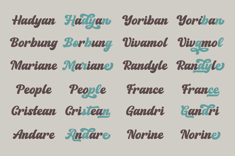 Hadyan Font
