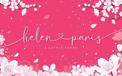 Helen Paris Script Font