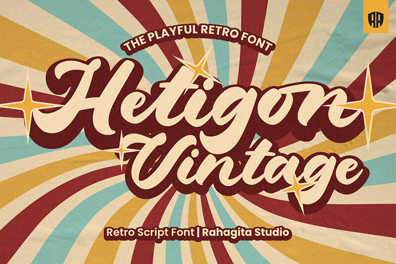 Hetigon Vintage Font