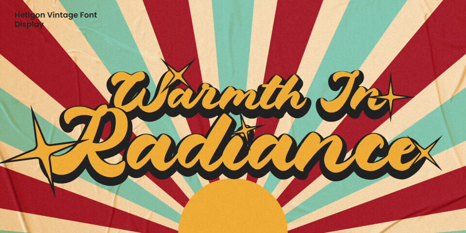 Hetigon Vintage Font