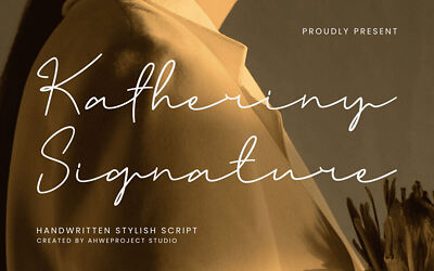 Katheriny Signature Font