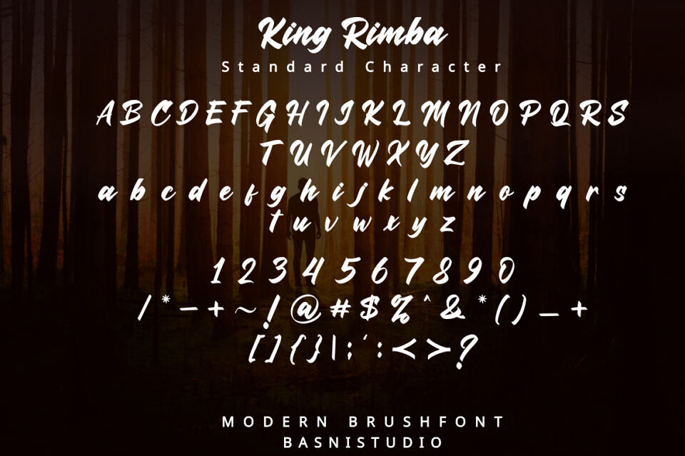 King Rimba Font