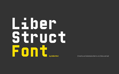 Liber Struct Font