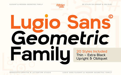Lugio Sans Font