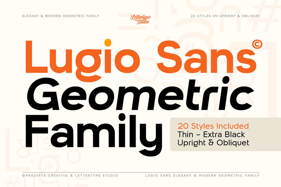 Lugio Sans Font