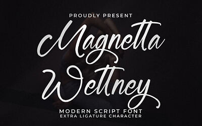 Magnetta Wettney Font