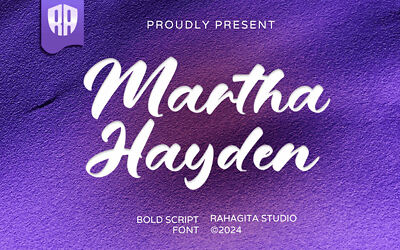 Martha Hayden Font