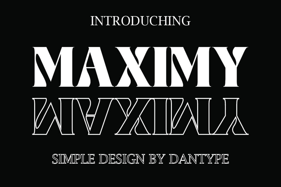 Maximy Font