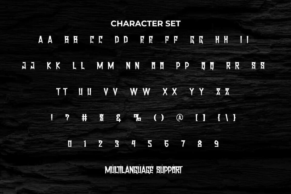 Metal Rocks Font