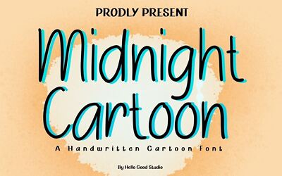 Midnight Cartoon Font