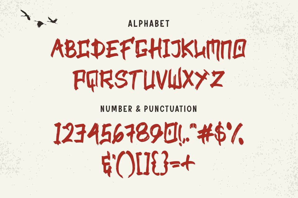 Mokuton Font