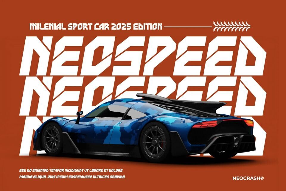 Neocrash Font