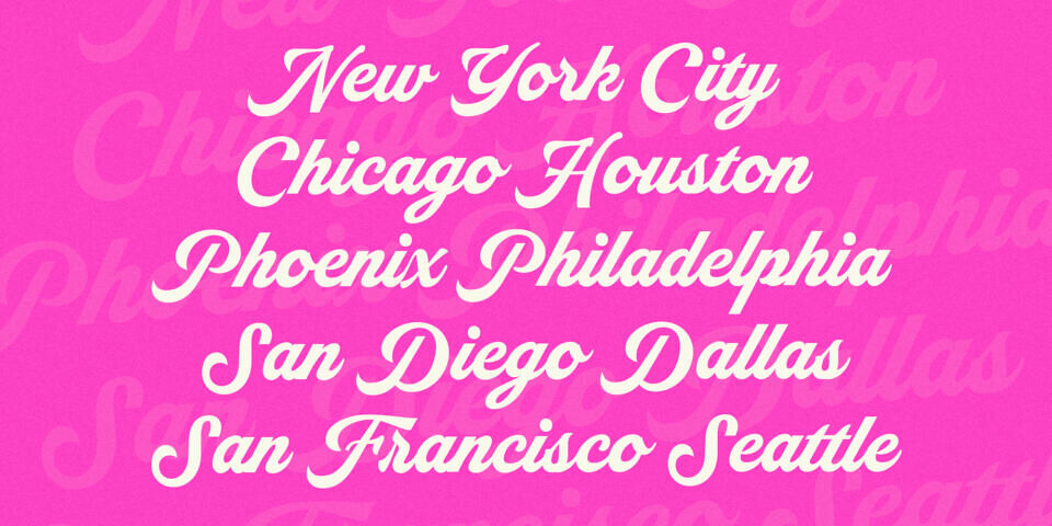 Nineties Party Club Font