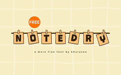 Notedry Font