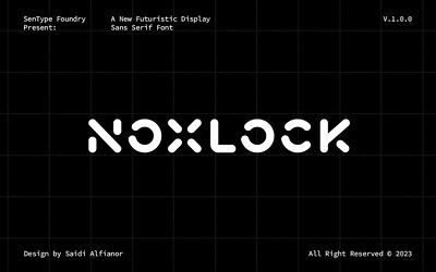 Noxlock Font