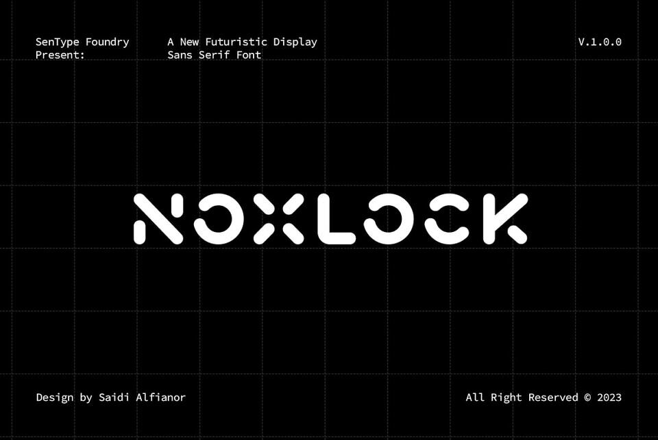 Noxlock Font