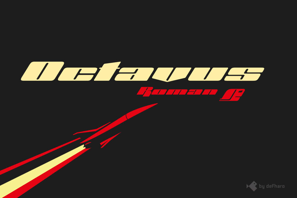 Octavus Black Font