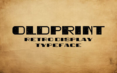 Oldprint Font