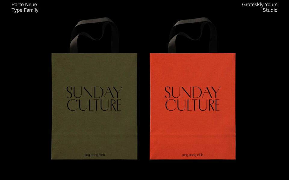 Porte Neue Font