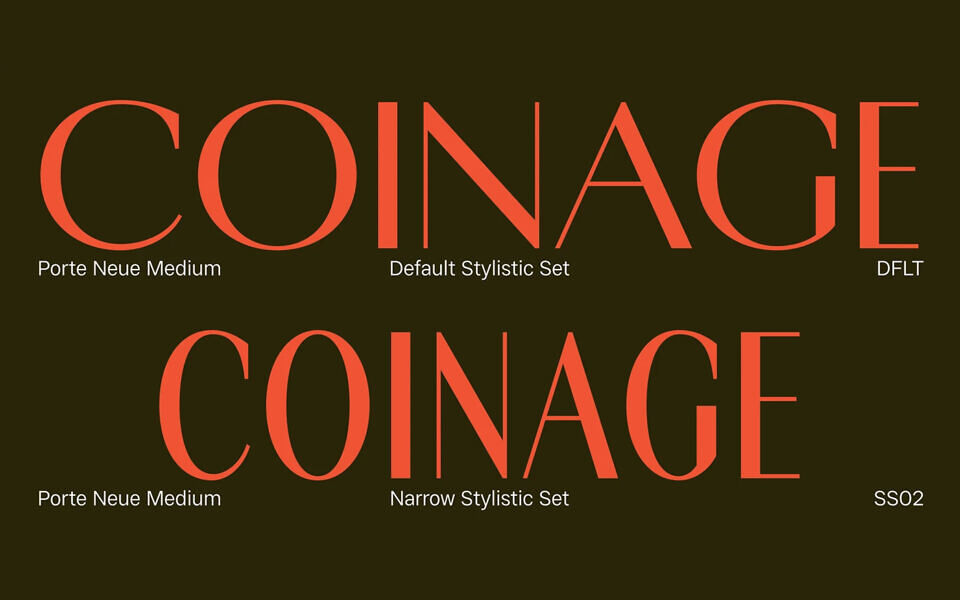 Porte Neue Font