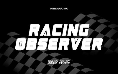Racing Observer Font