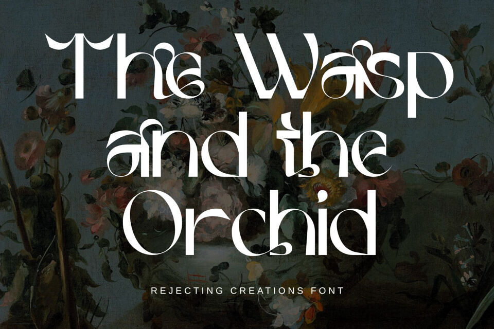 Rejecting Creations Font