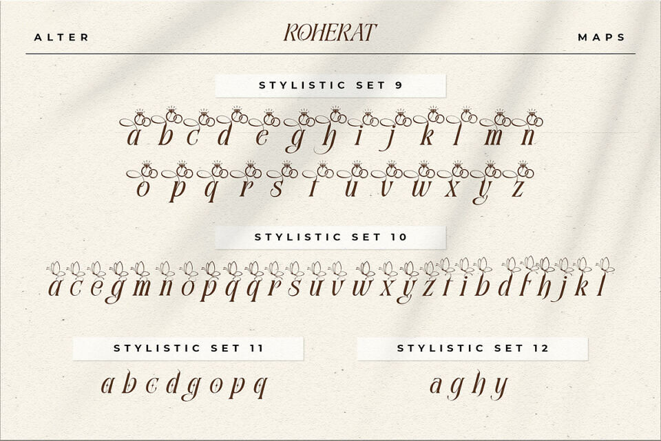 Roherat Font